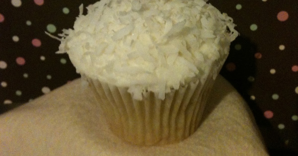 The Cupcake Files Snowball cupcake