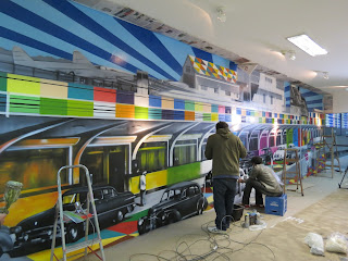 aeroporto - [Brasil] Aeroporto de Congonhas ganha mural de Eduardo Kobra Kobra+1
