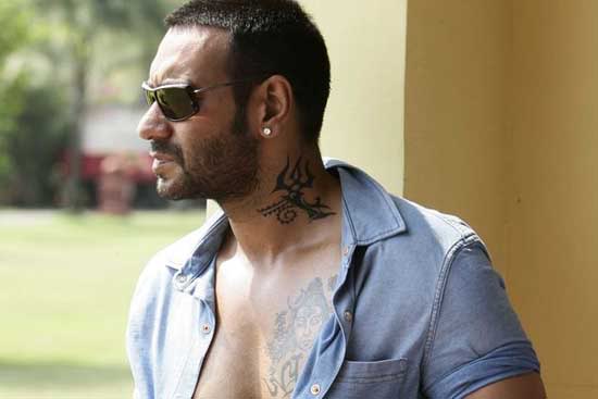 Celebrity Gossip Ajay Devgan Tattoo