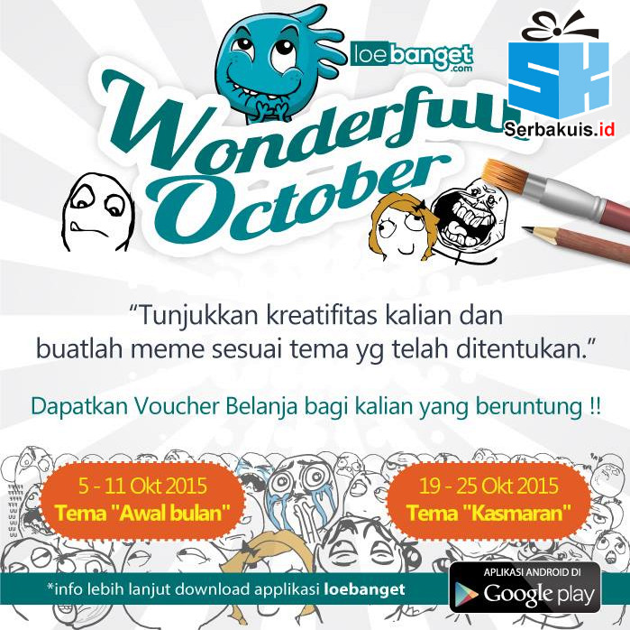 Kontes Meme Loebanget Berhadiah Voucher MAP 500K Kontes Meme Loebanget Berhadiah Voucher MAP 500K