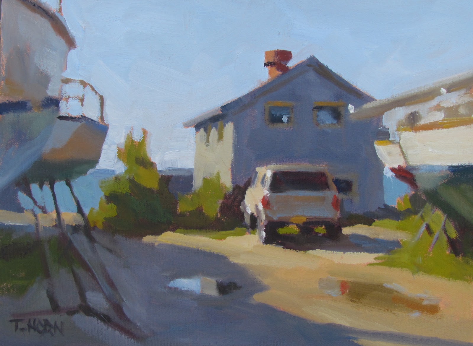 Nancy Colella Simply Painting Day Three of Tim Horn