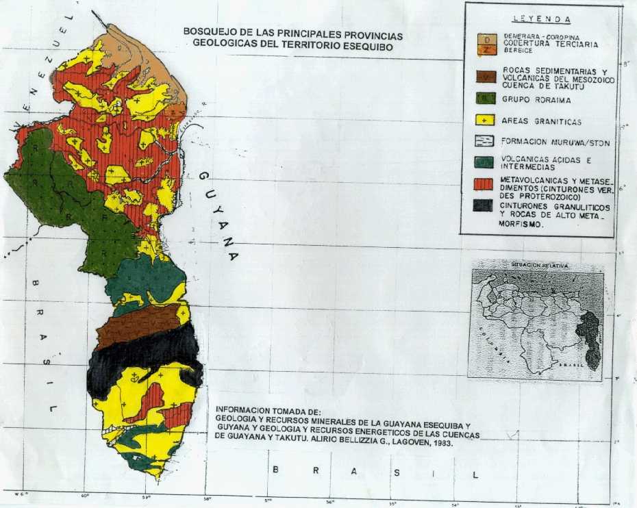 Venezuela vs guyana - Página 13 Mapa+Geologico+del+Esequibo