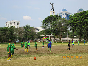 A "All Black" team soccer match in progress .Watched the game. High quality soccer.