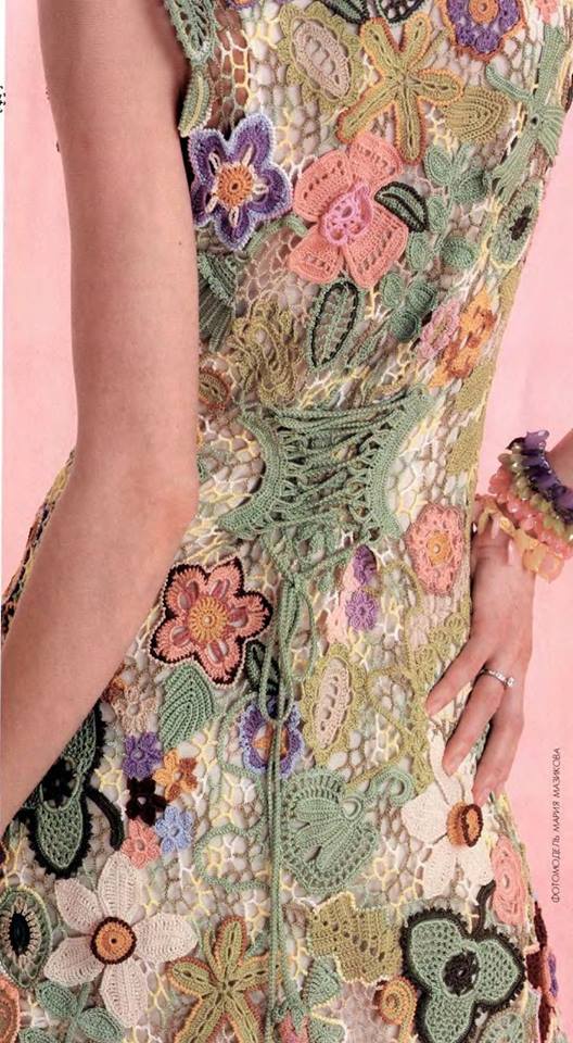 Irish crochet & DRESS. IRISH CROCHET