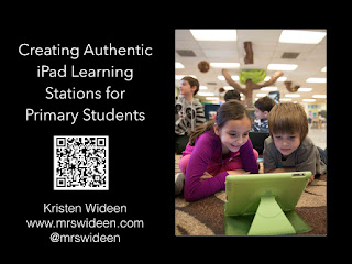 Tips and Tricks for Creating Authentic iPad Learning Stations for Primary Students ~ Mrs.Wideen's Blog
