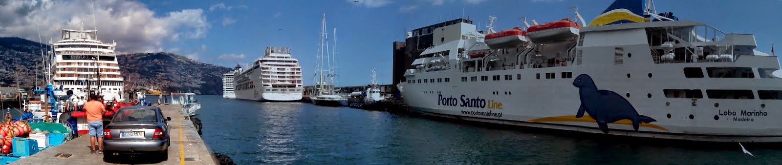 AIDASTELLA; MSC ARMONIA e o MSC FANTASIA