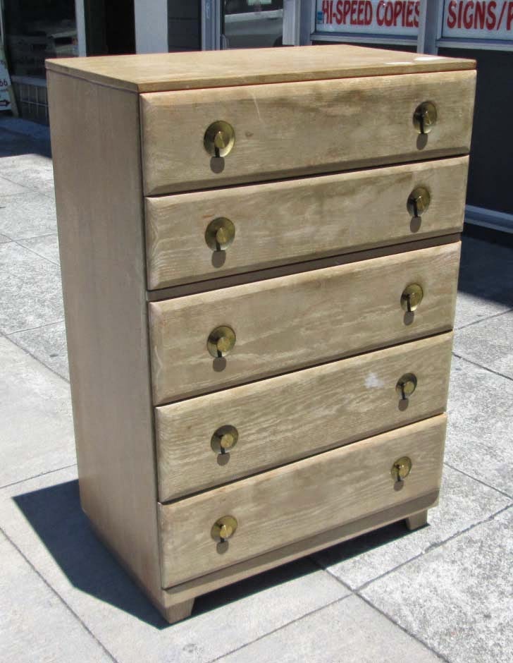 UHURU FURNITURE & COLLECTIBLES SOLD Solid Wood Vintage Chest of