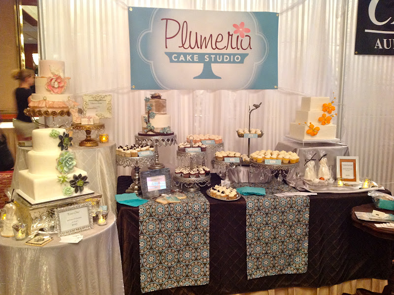 Plumeria Cake Studio Our Bridal Expo Booth