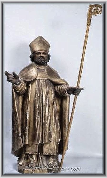 Vidas Santas San Lupo o Lupicino de Limoges, Obispo