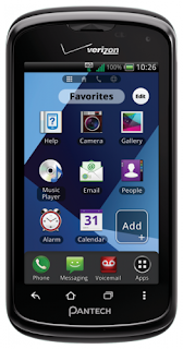Pantech Marauder - USA - Verizon Wireless - CDMA, 4G LTE - Display 3.8" , 480 x 800 pixels