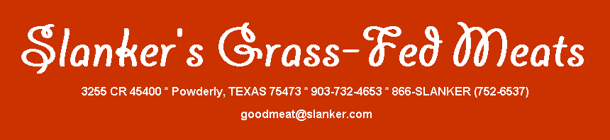 Slanker's Natural Health Blog