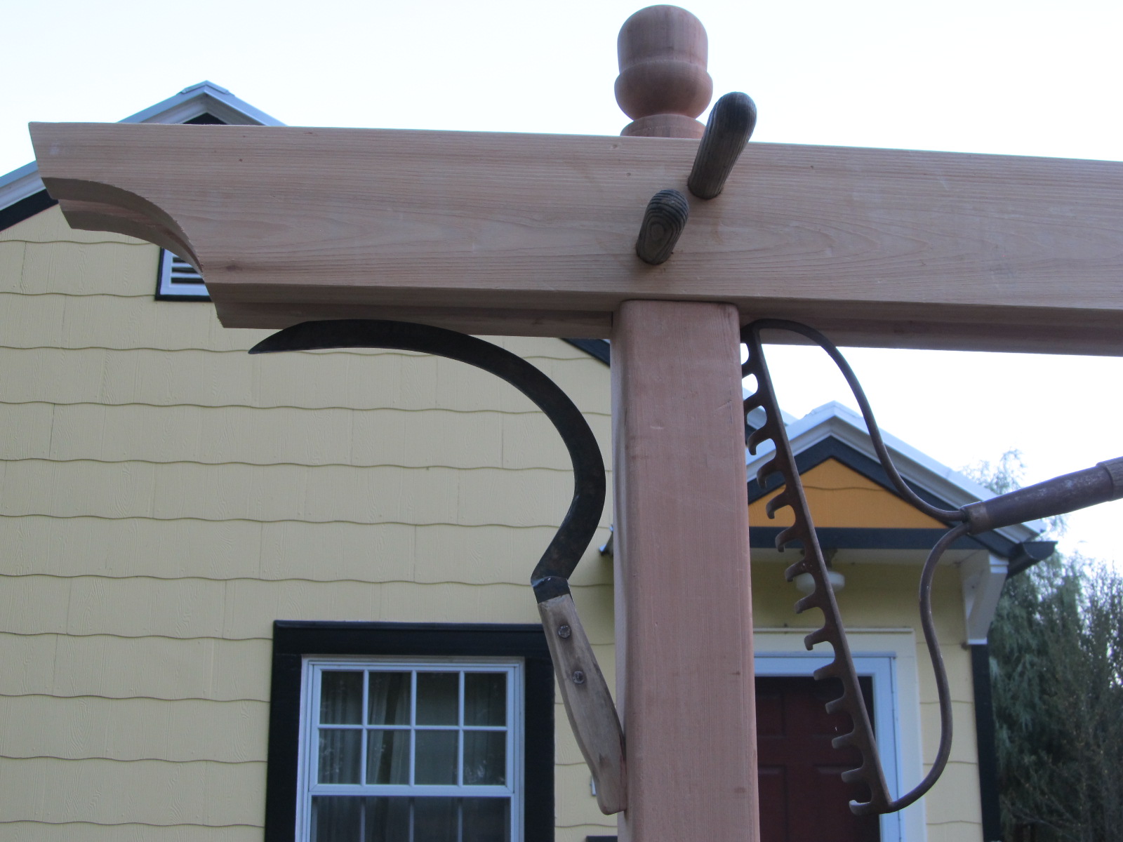 Montana Wildlife Gardener Repurposed Garden Tool Garden Arbor