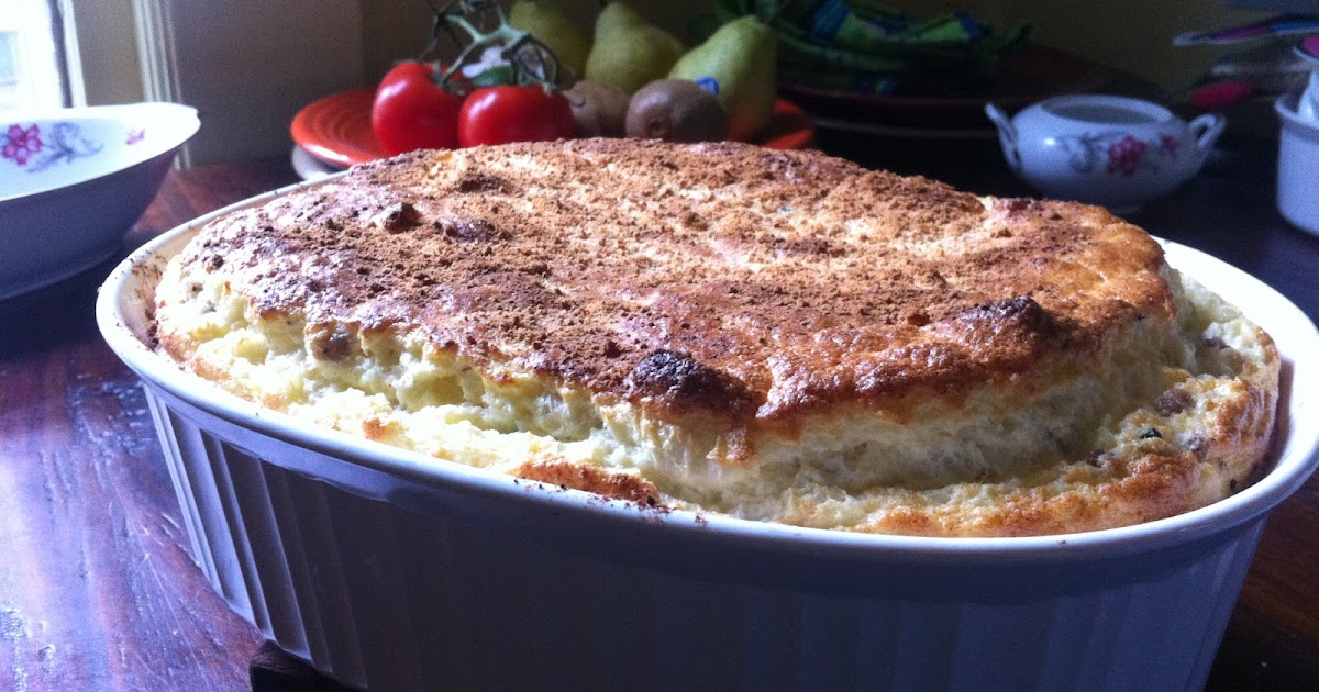 Masa & Meatballs Sausage and Grits Souffle