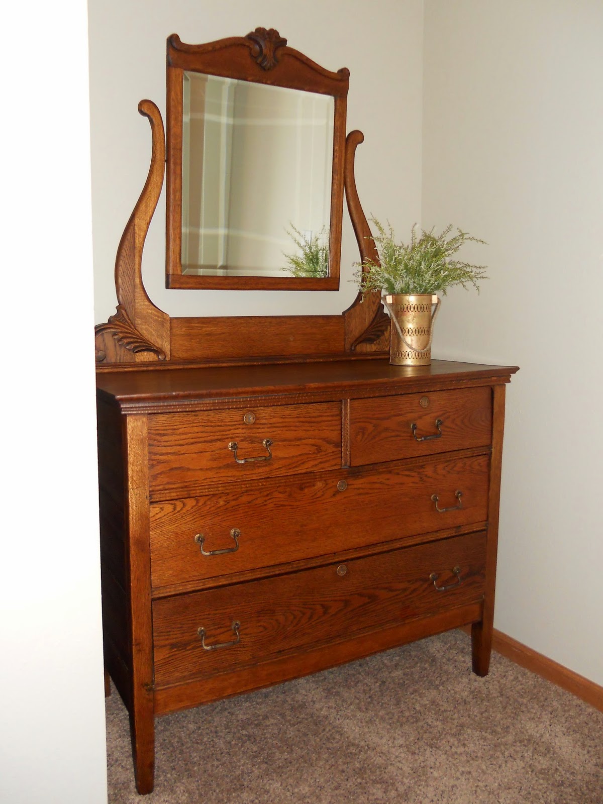 Just Another Hang Up Antique Dresser