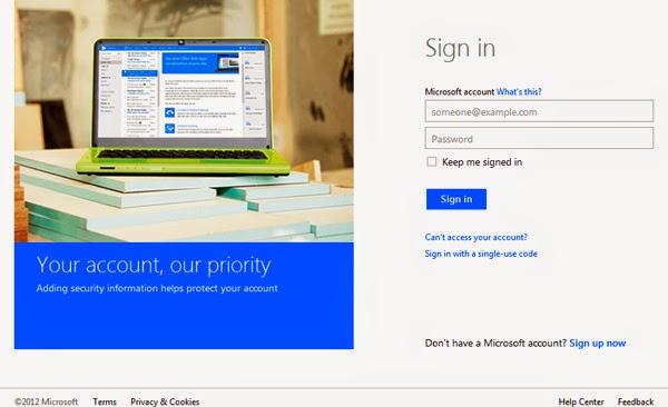 how to change my laptop email login microsoft account on my