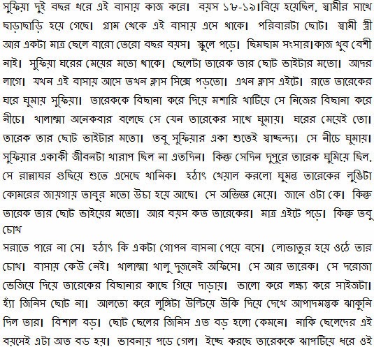 latest bangla choti golpo story kajer meye 2012
