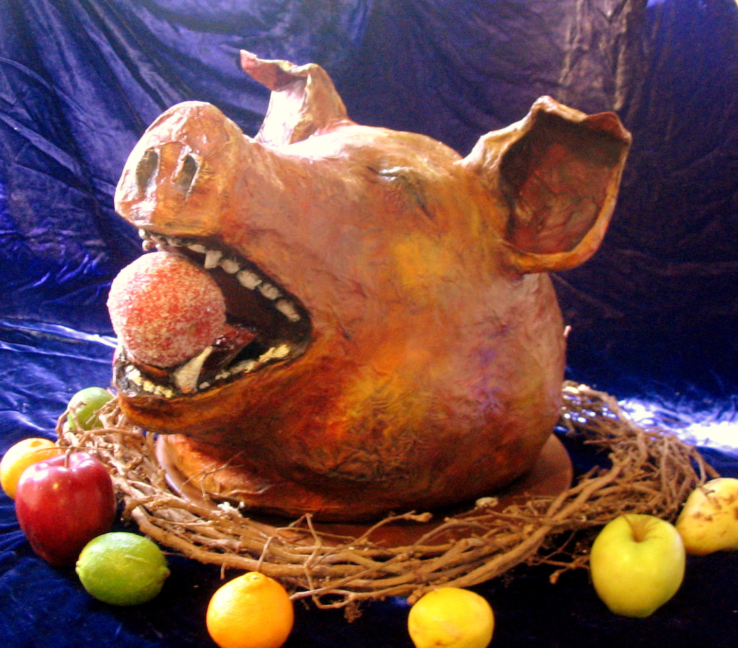 Art of 'Patience' A Vegetarian "Boar's Head"....
