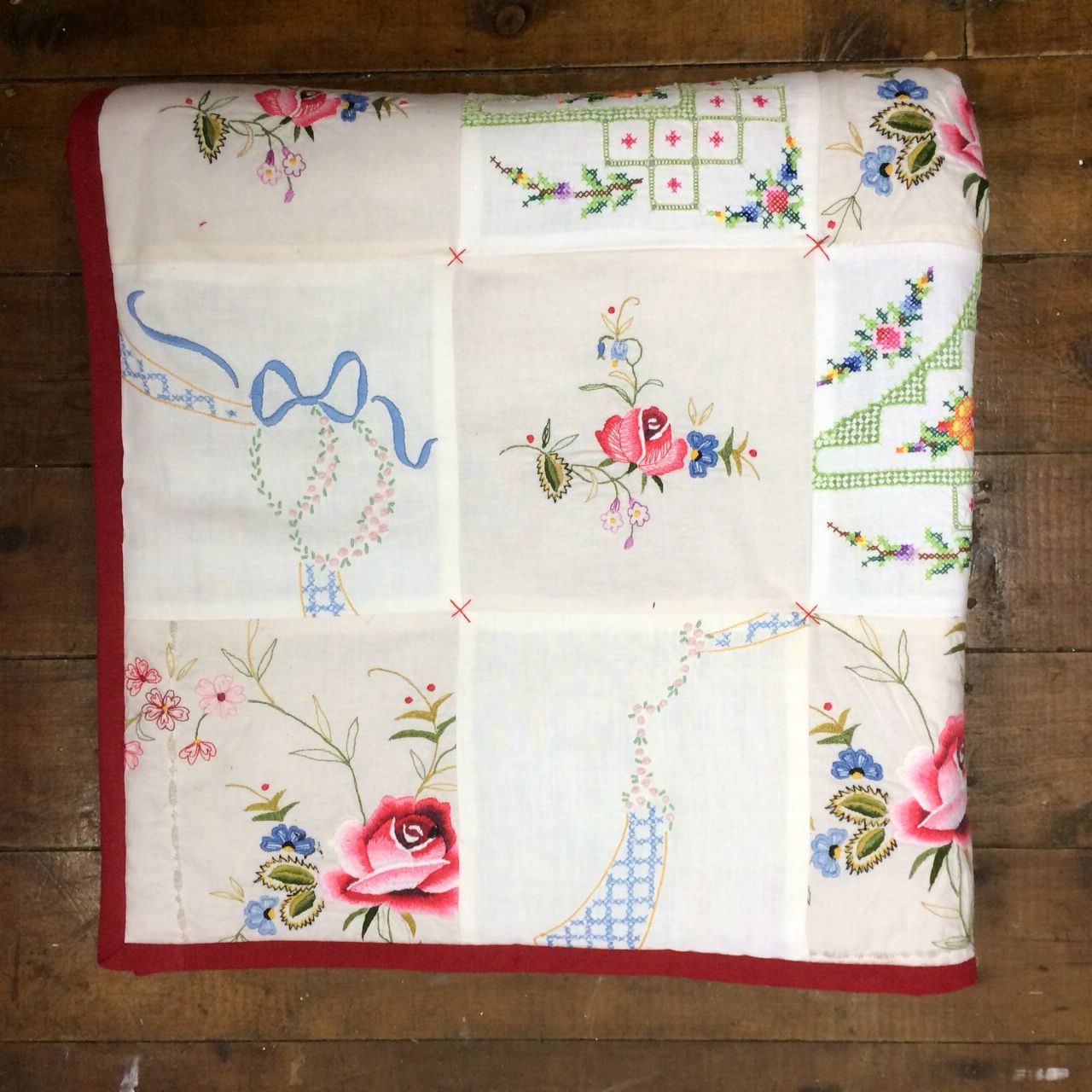 Amelie and Atticus Vintage Linens Quilt