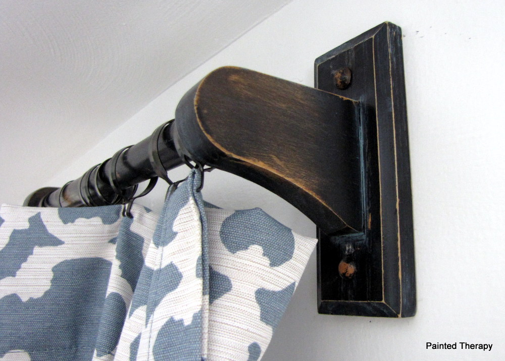 Painted Therapy My Fancy Dancy Curtain Rods
