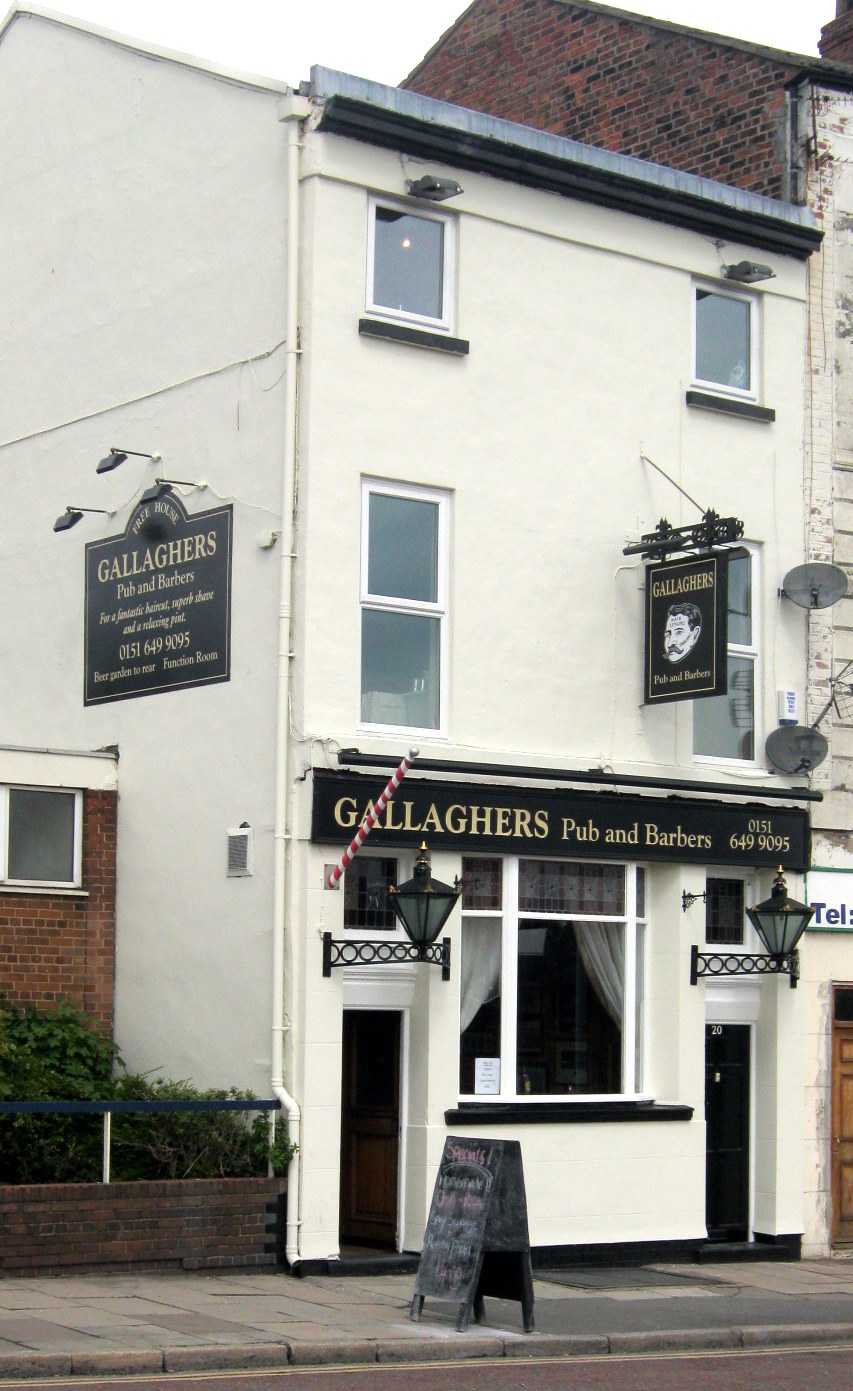 ... Wont Kill You - Beer Blog: Gallaghers Pub and Barbers, Birkenhead