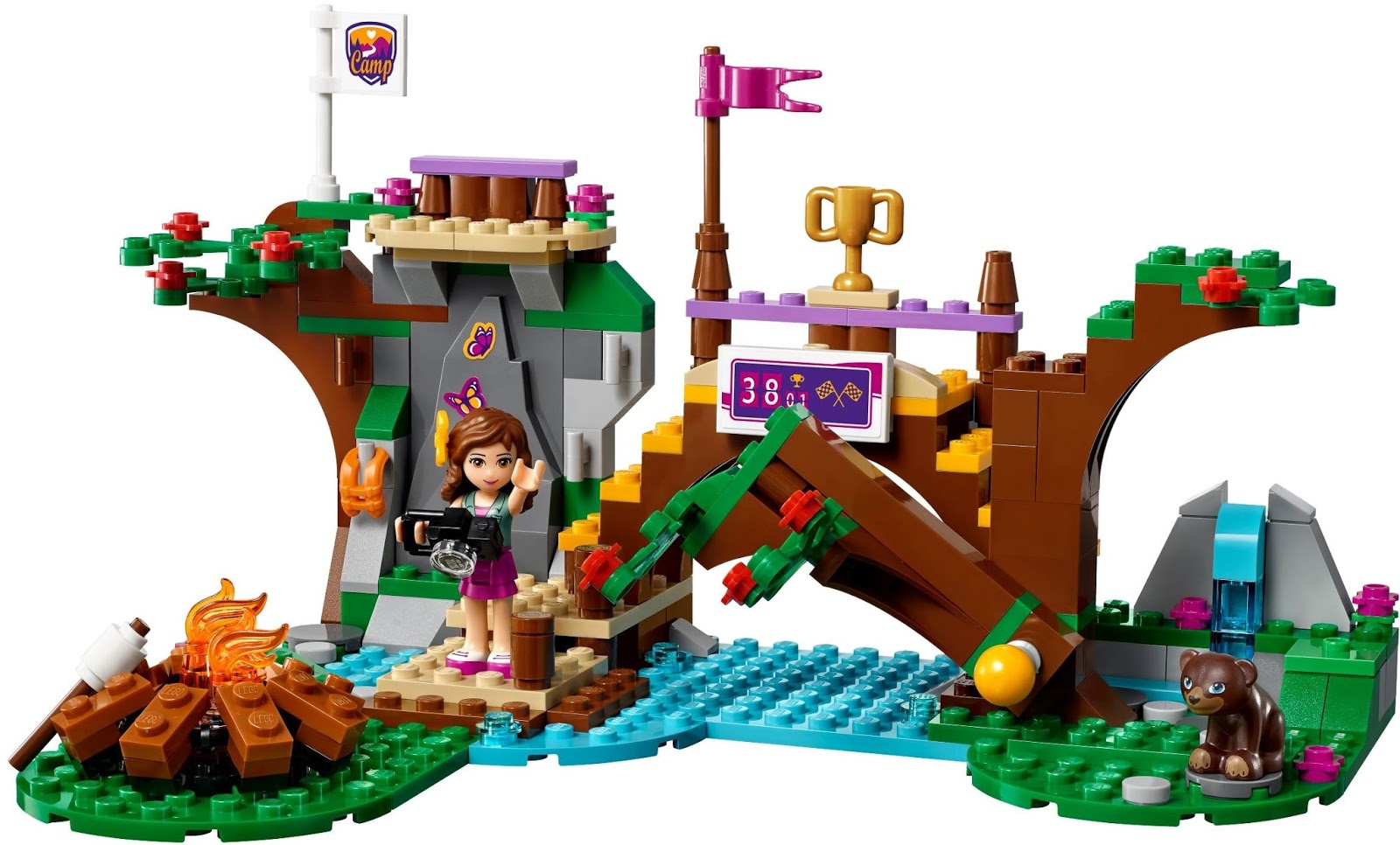 lego friends camp