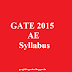 GATE 2015 Aerospace Engineering (AE) Syllabus