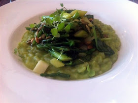 Stitch and Bear - Pea risotto at Camden Kitchen