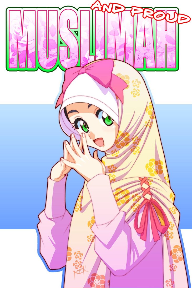 Gambar Kartun Muslimah Yang Keren Dan Cantik