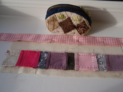 2nd side of patchwork purse and threadcatcher
