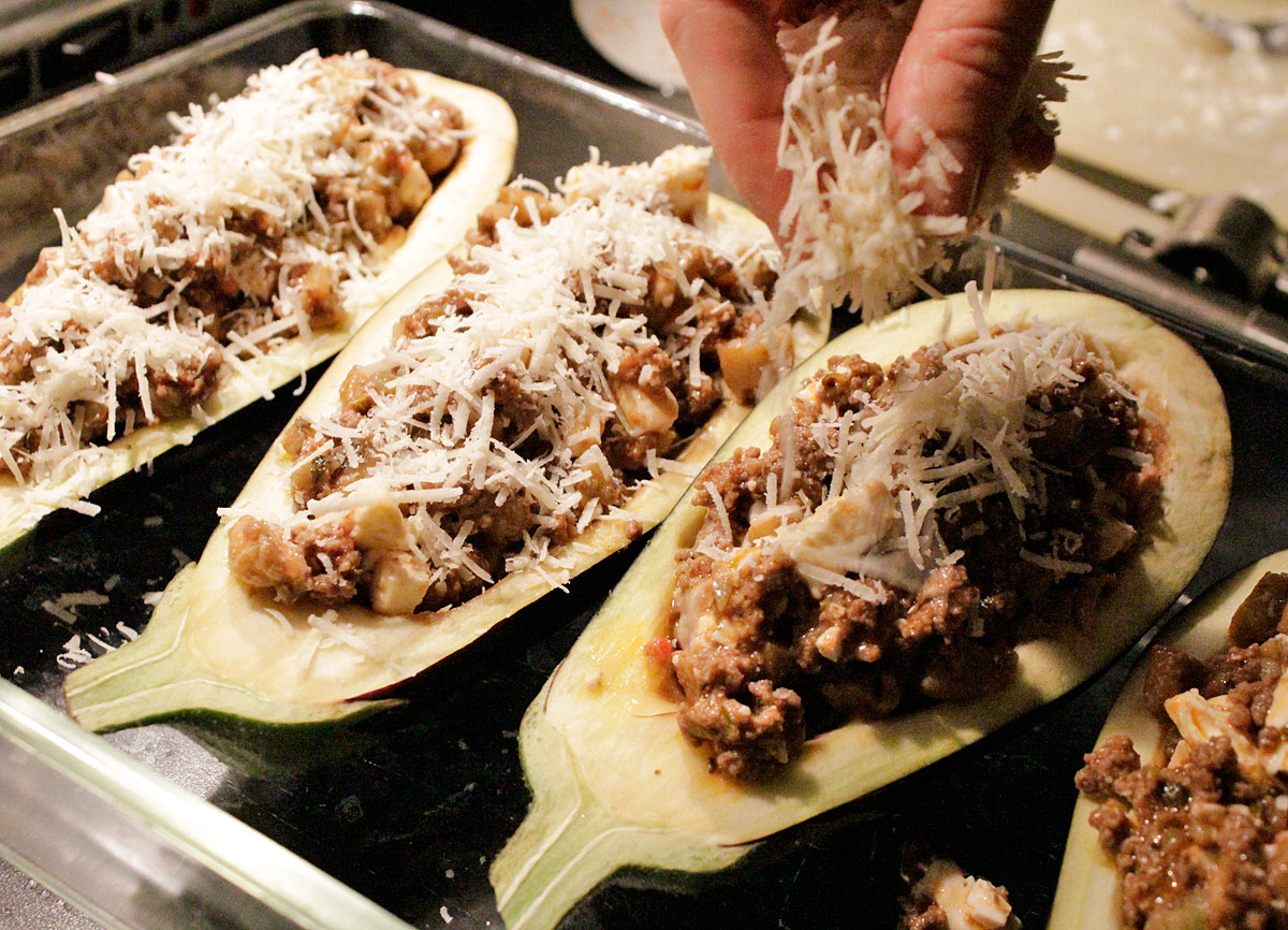 aubergine recept lchf