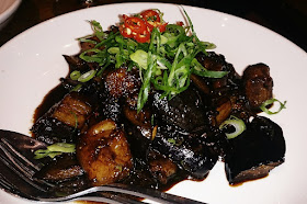 The Brass Coq, modern Vietnamese, stir fried eggplant