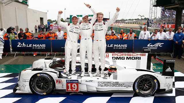 Porsche 919 hybrid Le Mans 2015