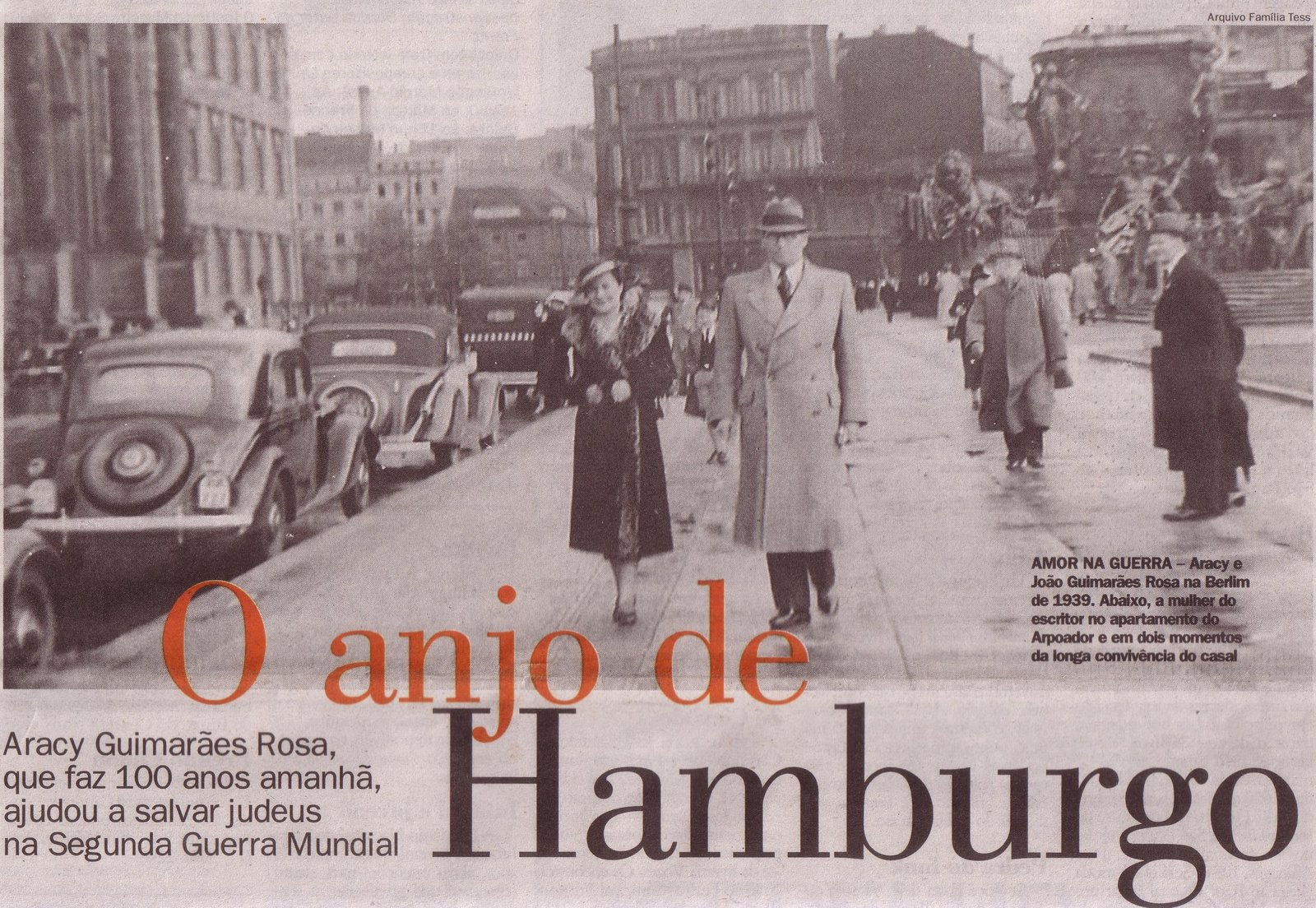 FRATERNOS ANJOS DE LUZ Aracy Moebius de Carvalho Guimarães Rosa A