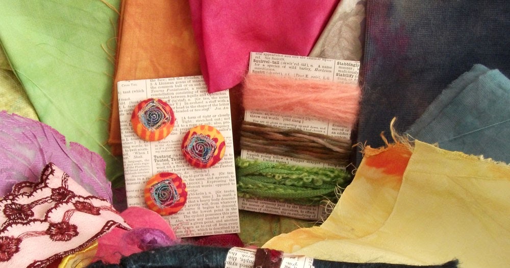 Little Scrap of Cloth Novelty fabric. Day 3