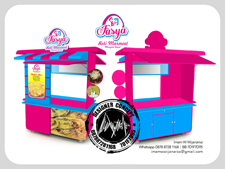 Desain Gerobak Roti | desain logo logo kuliner desain gerobak jasa desain Desain Gerobak Roti | desain logo logo kuliner desain gerobak jasa desain