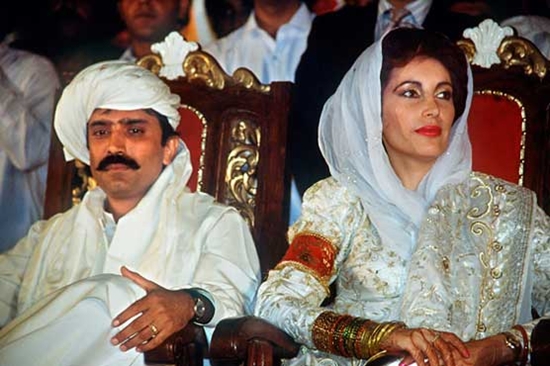 Benazir-asif-zardari-wedding-photos
