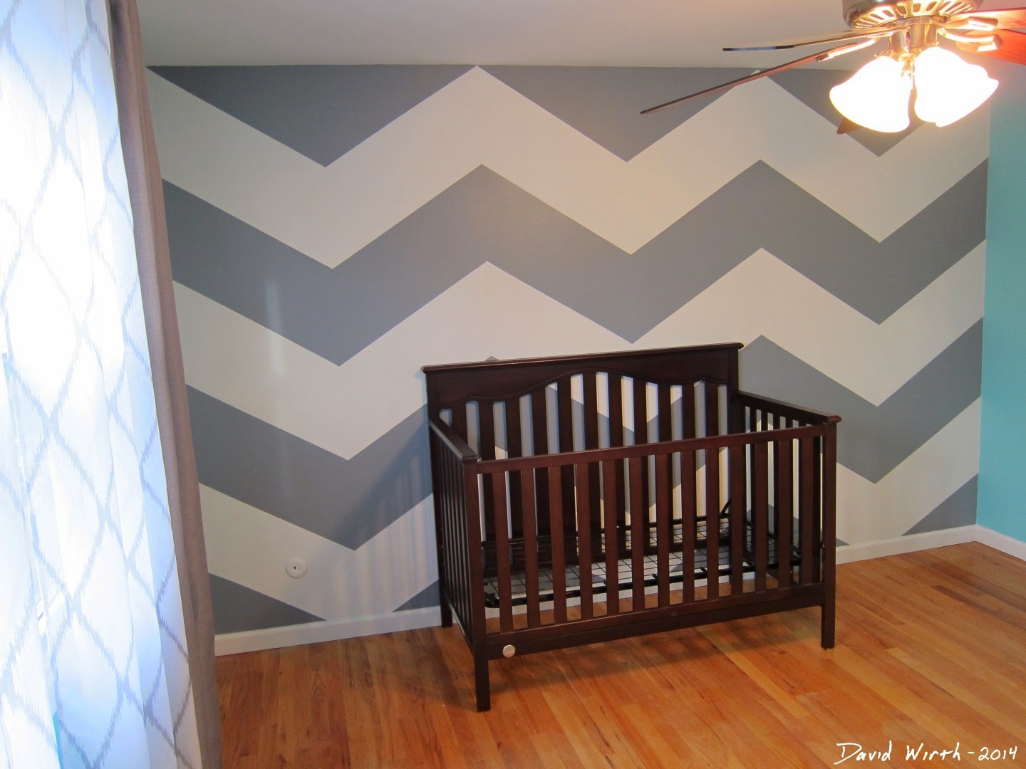 crib in baby room