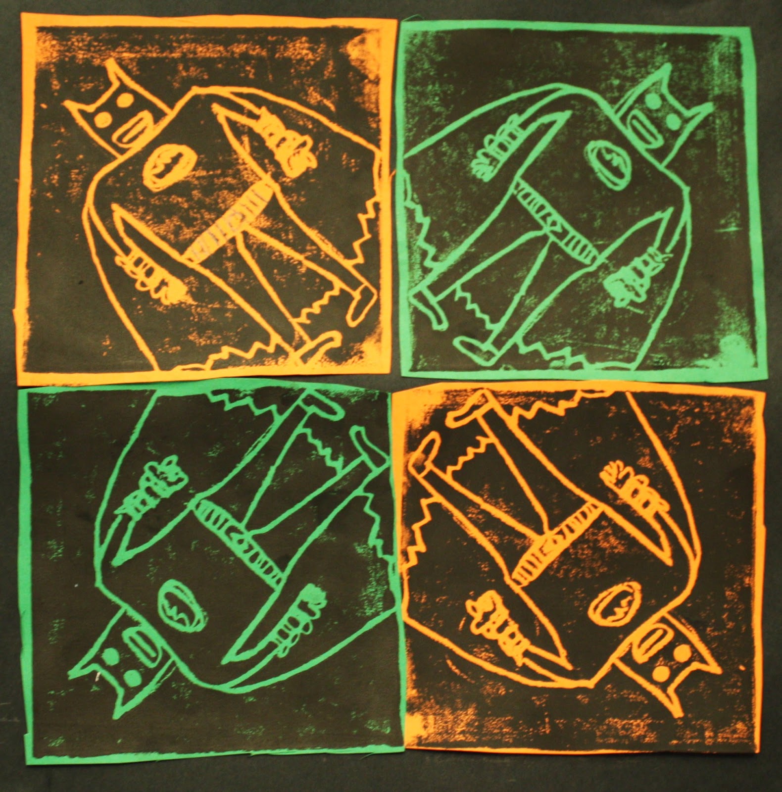 Fulton Sunshine Academy Art Lab: 4th Grade - Rotational Symmetry