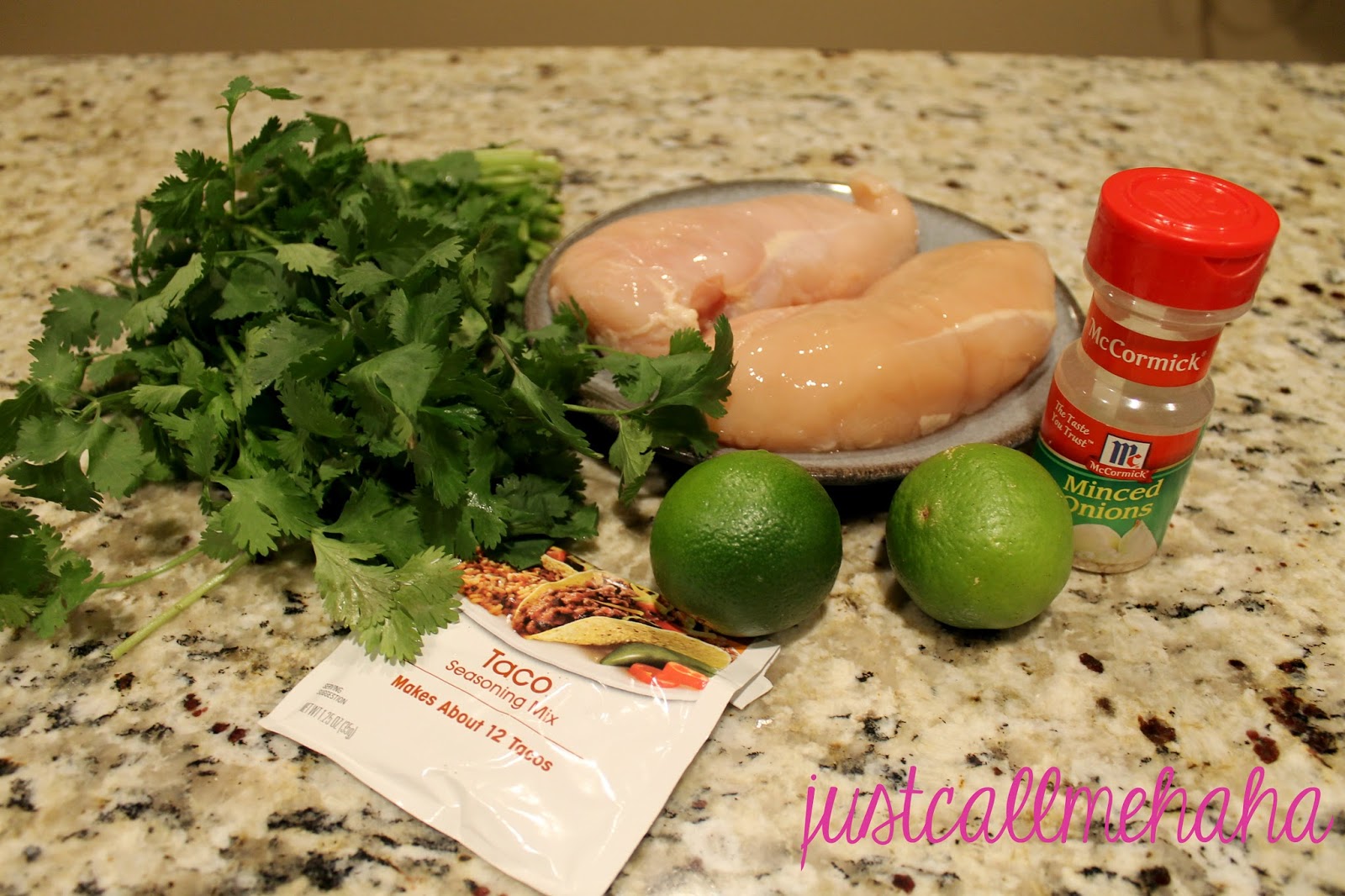 Just Call Me Haha Cilantro Lime Crockpot Chicken Tacos