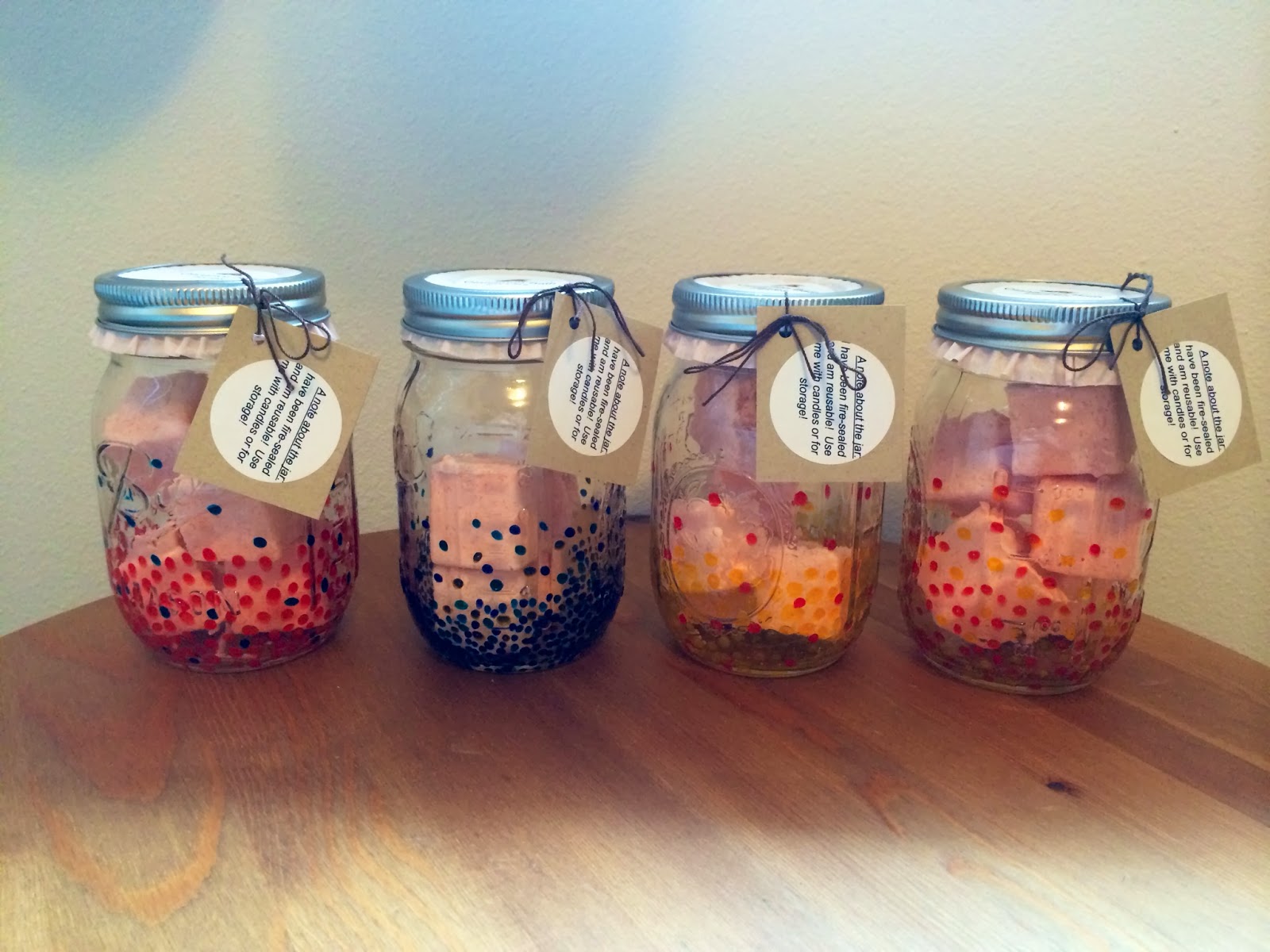 Simple Silver Linings Gift Idea DIY Decorative Jars (Filled with