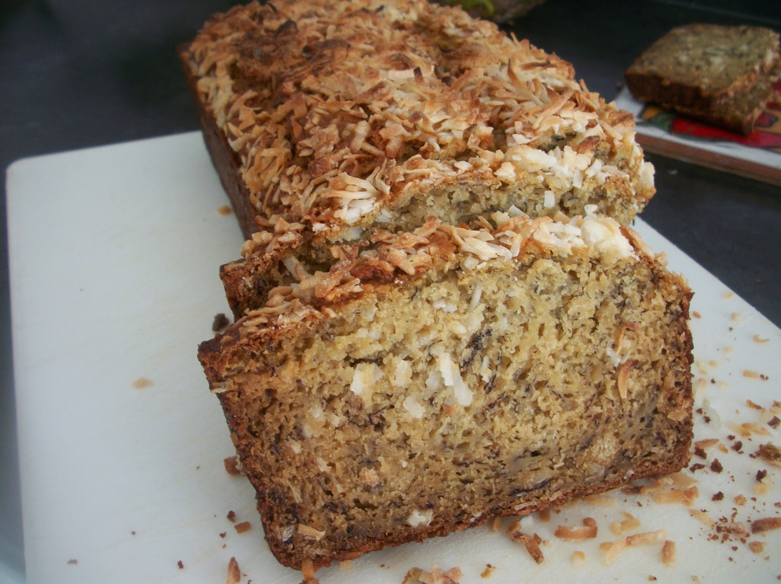 Cook with Sara Coconut Banana Bread