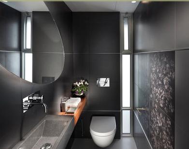 Baños Modernos: Decoración de baño de visitas