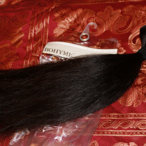 My First Weave!! ......Disaster | Bohyme Sahalian Smooth Review + Photos |  Awkwardly April