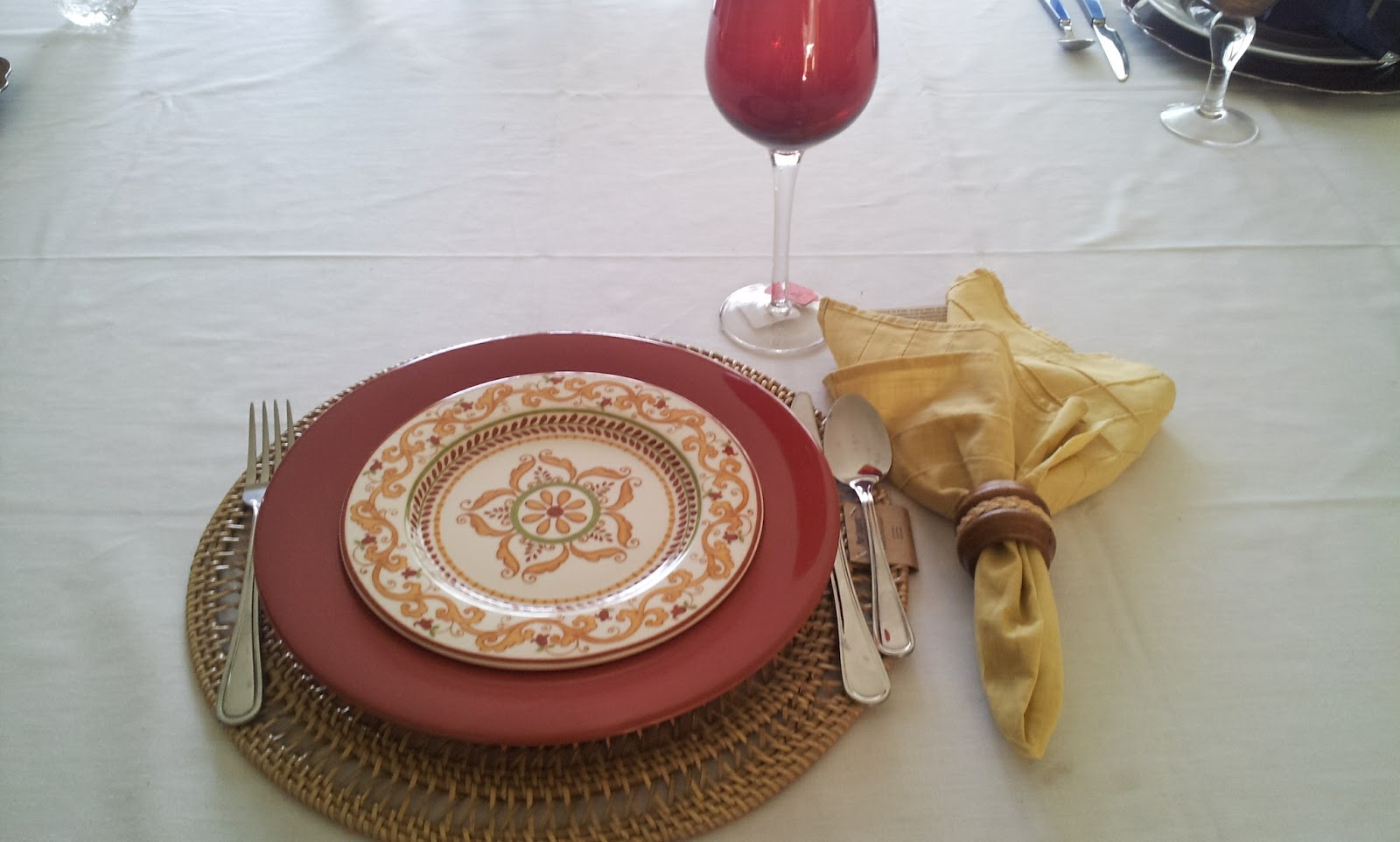 My Outside Voice Dinner Party Place Setting