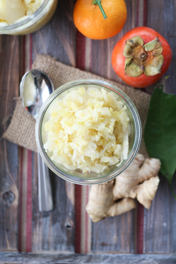 be healthypage HOW TO MAKE GINGER KRAUT AND RELIEVE AN UPSET STOMACH