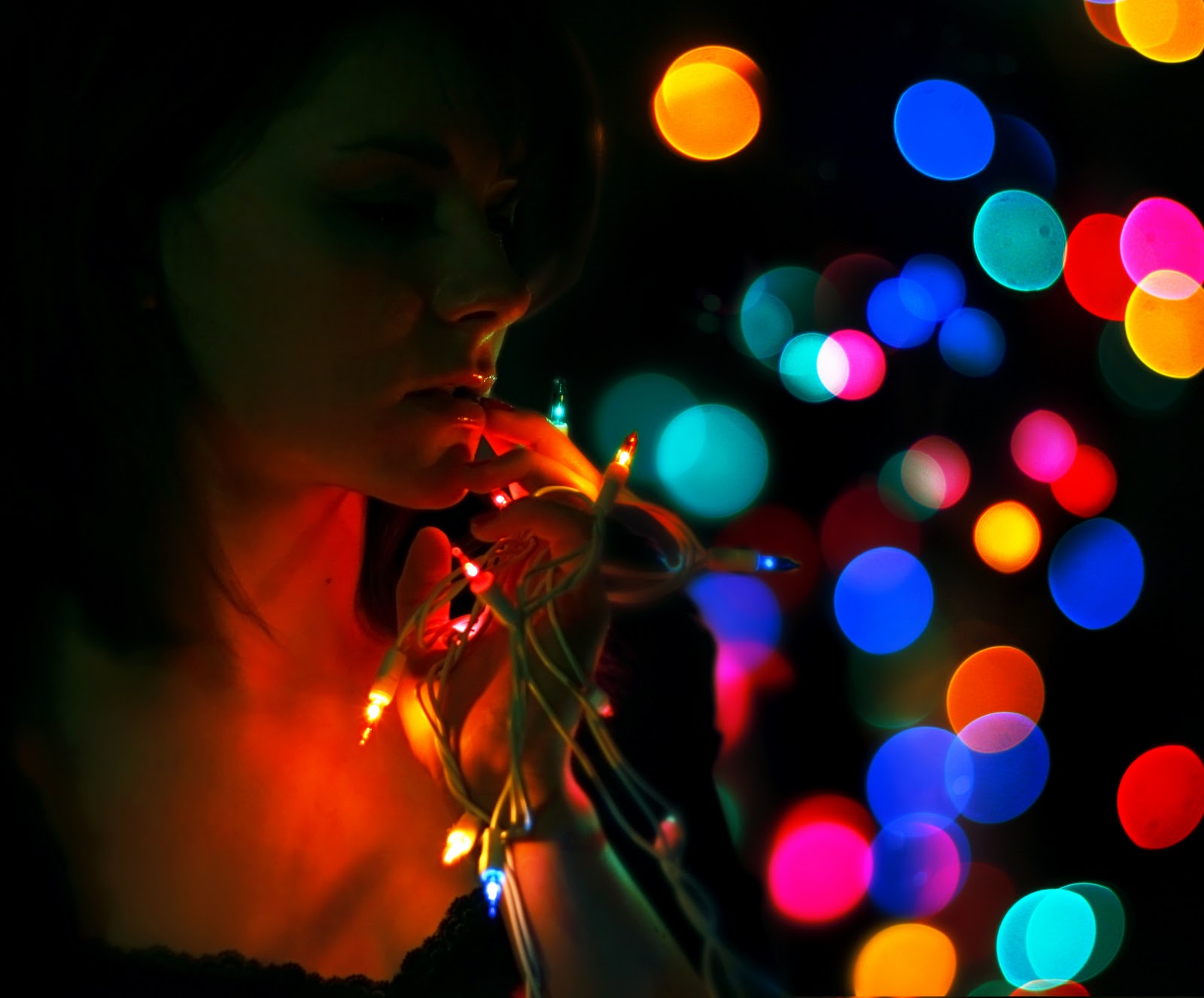 ... PHOTOS WALLPAPERS DOWNLOAD: Christmas Decorative Lights Wallpapers