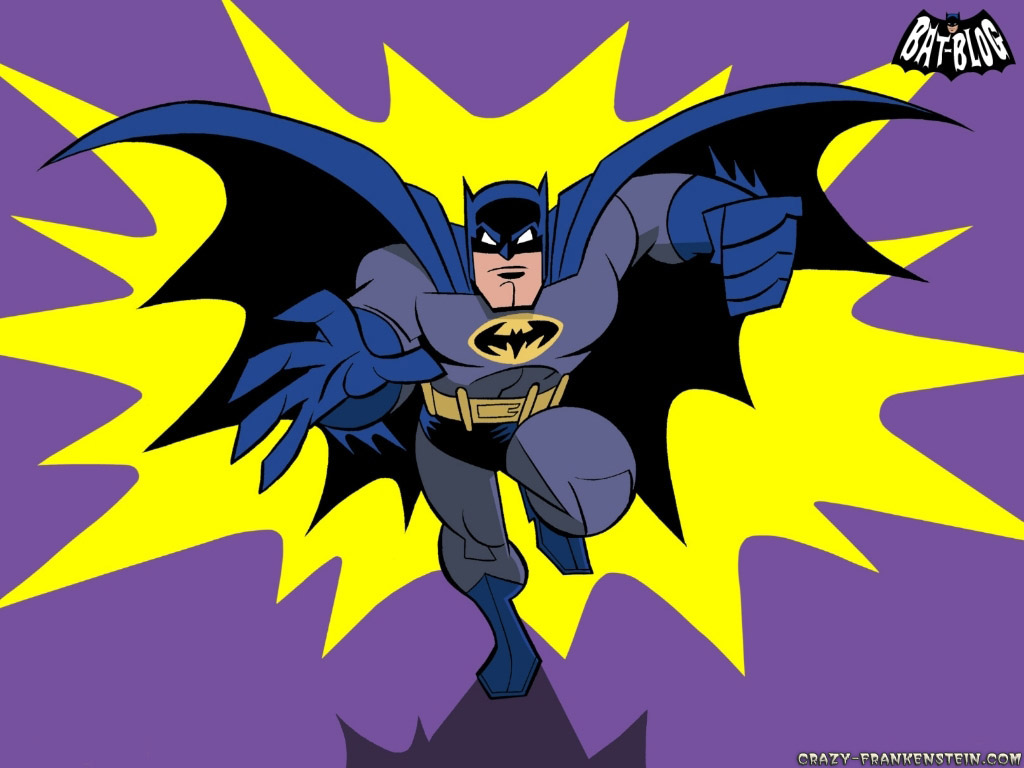 Batman Flying Cartoon