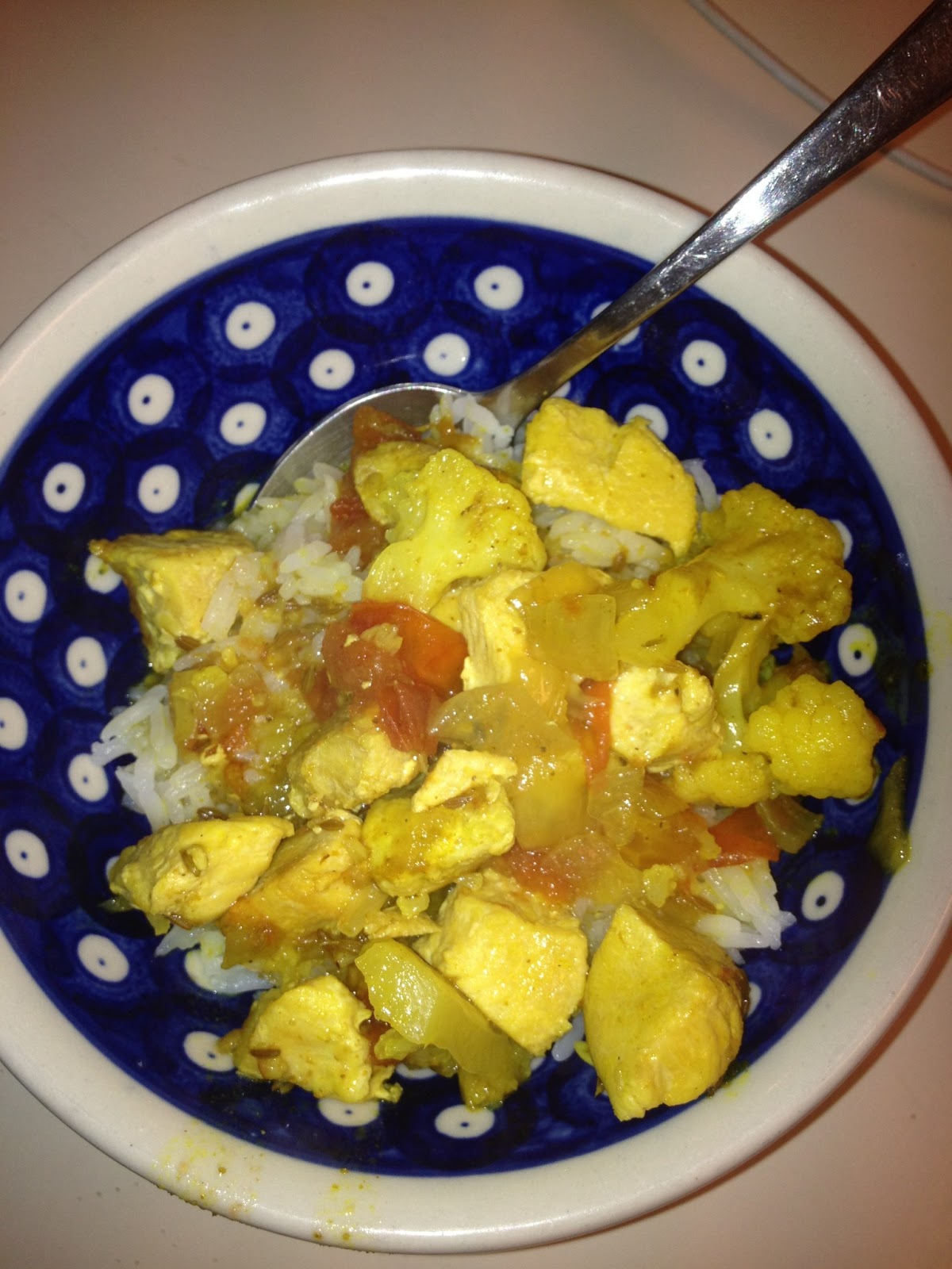 Sheila's Potpourri Coconut Chicken Curry