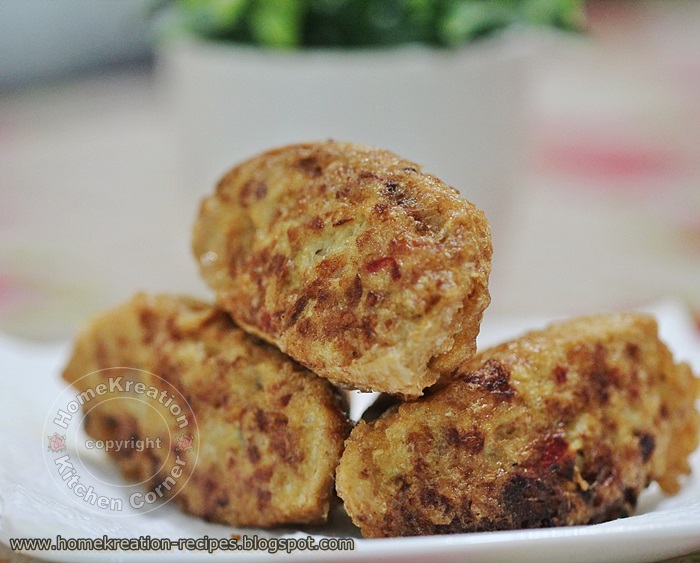 HomeKreation Kitchen Corner Fried Stuffed Bean Curds (Tauhu Sumbat