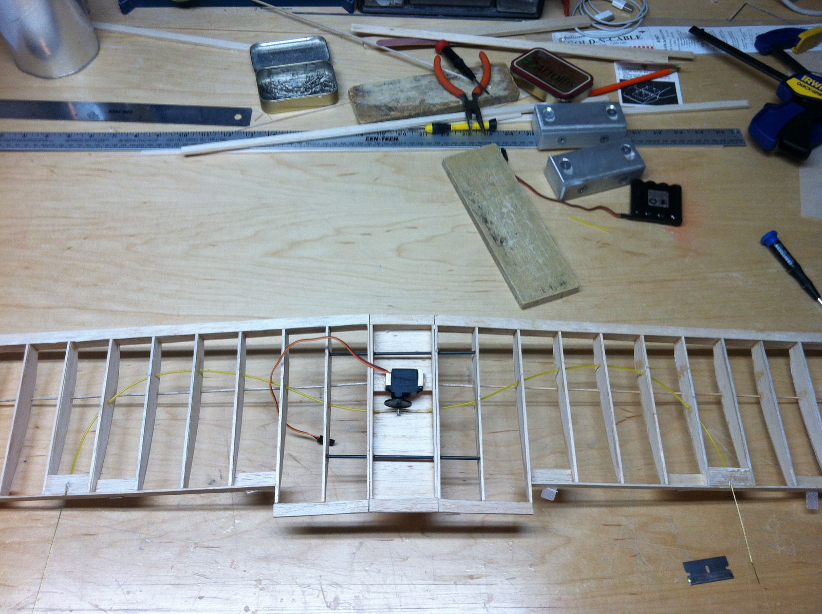Hobby On RC Blog Installing cable system for ailerons